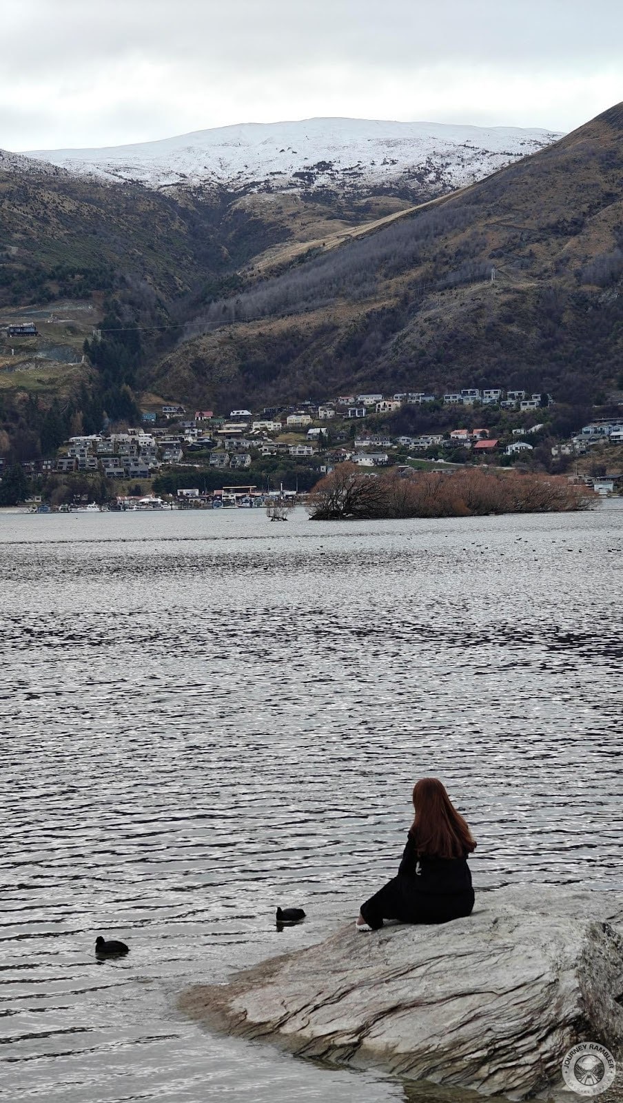 it felt calm and soothing to just sit down in one place for a while