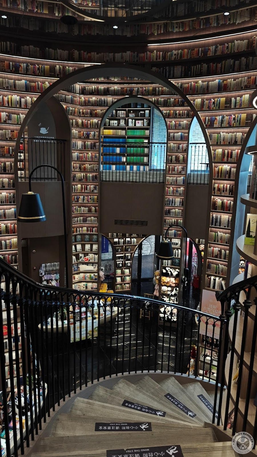 last pic of the spiral staircase