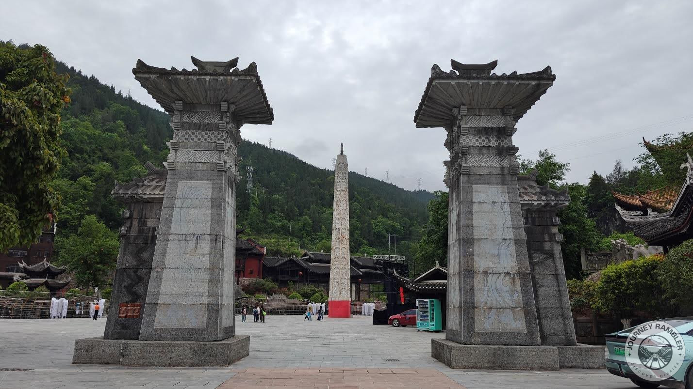 pillars stood straight and tall