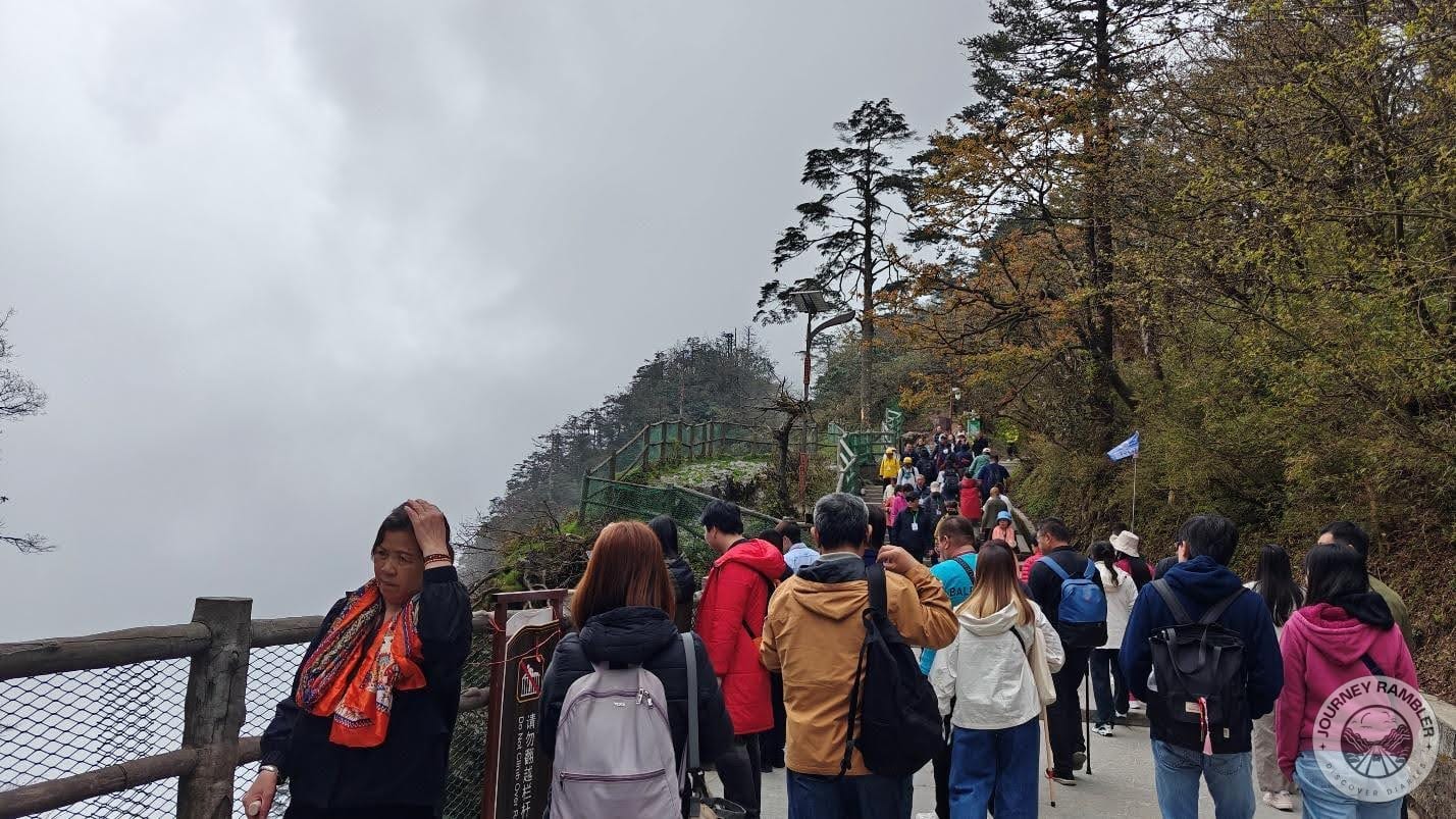 really nice view of the sea of clouds