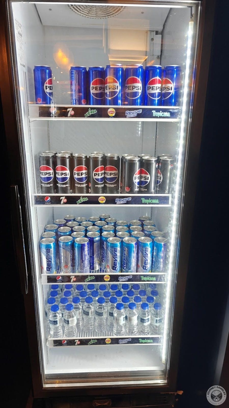 regular Pepsi and diet Pepsi