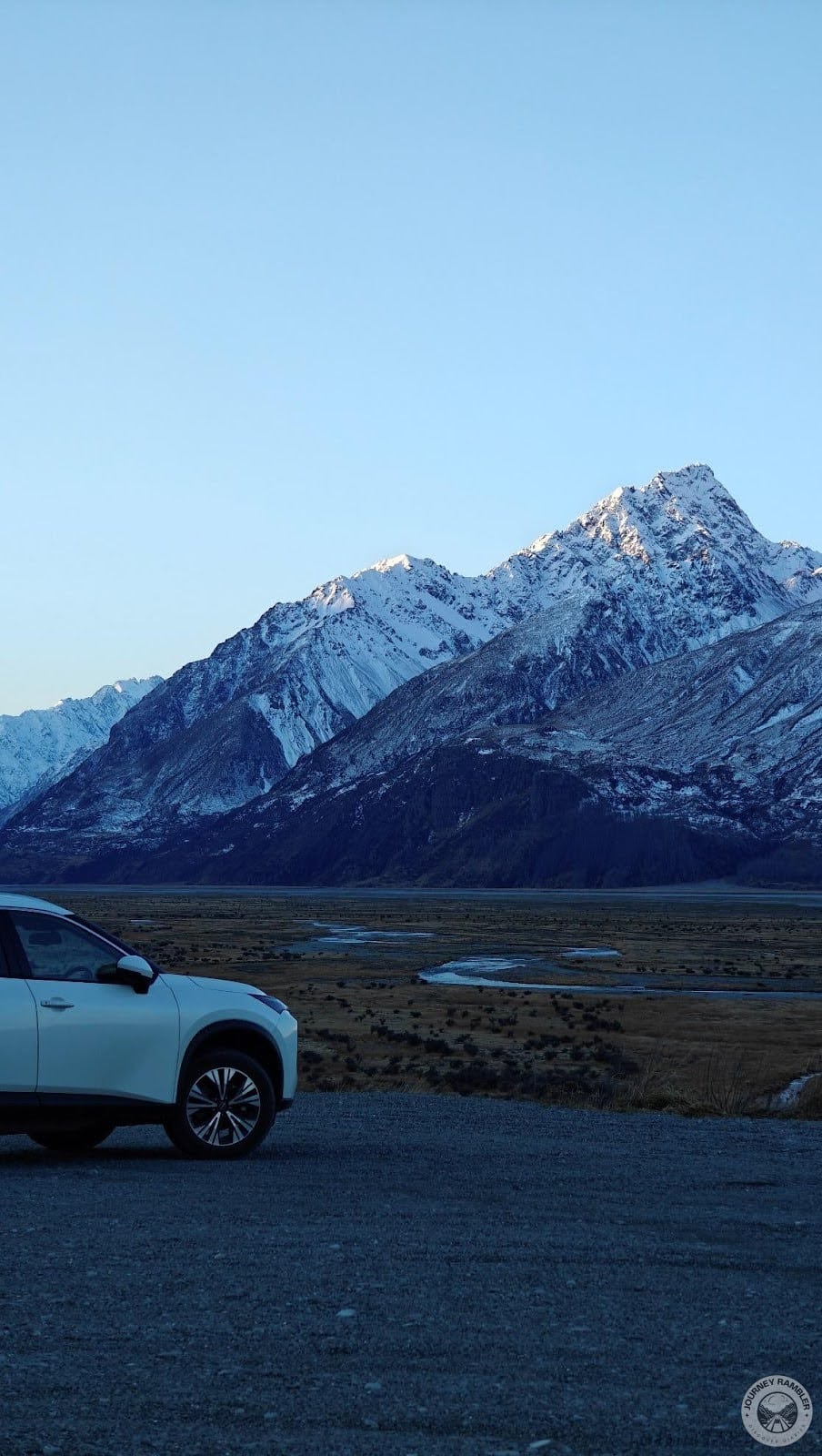 stop the car to take some pictures