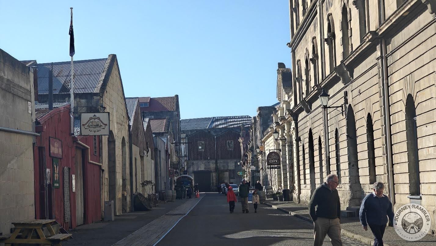 streets were very walkable and there were tourists everywhere