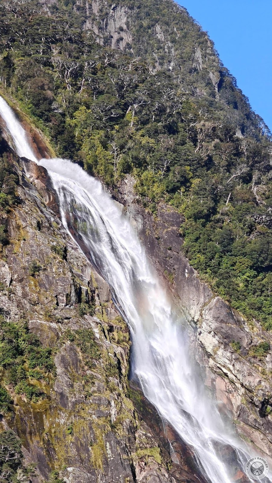 the falls is much more powerful