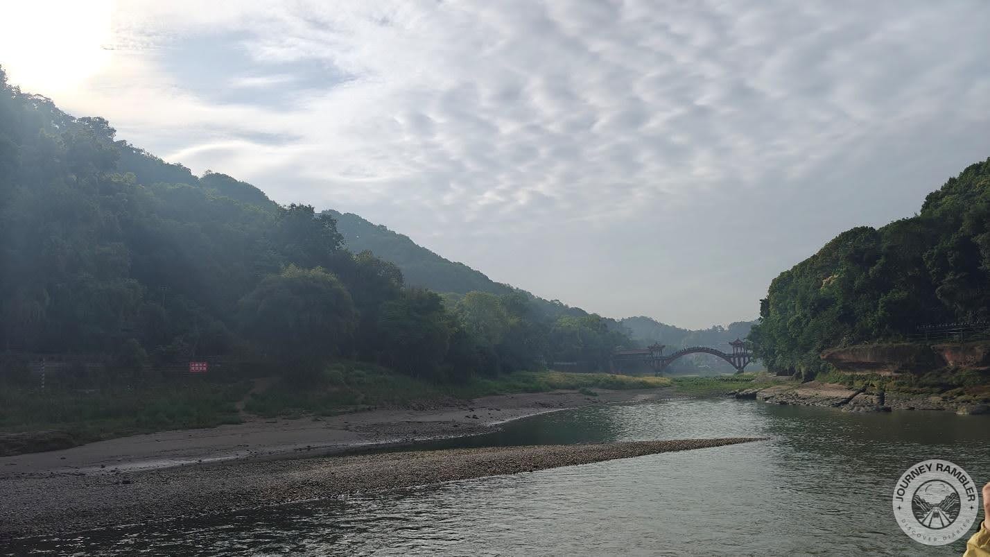 view of the Haoshang Bridge