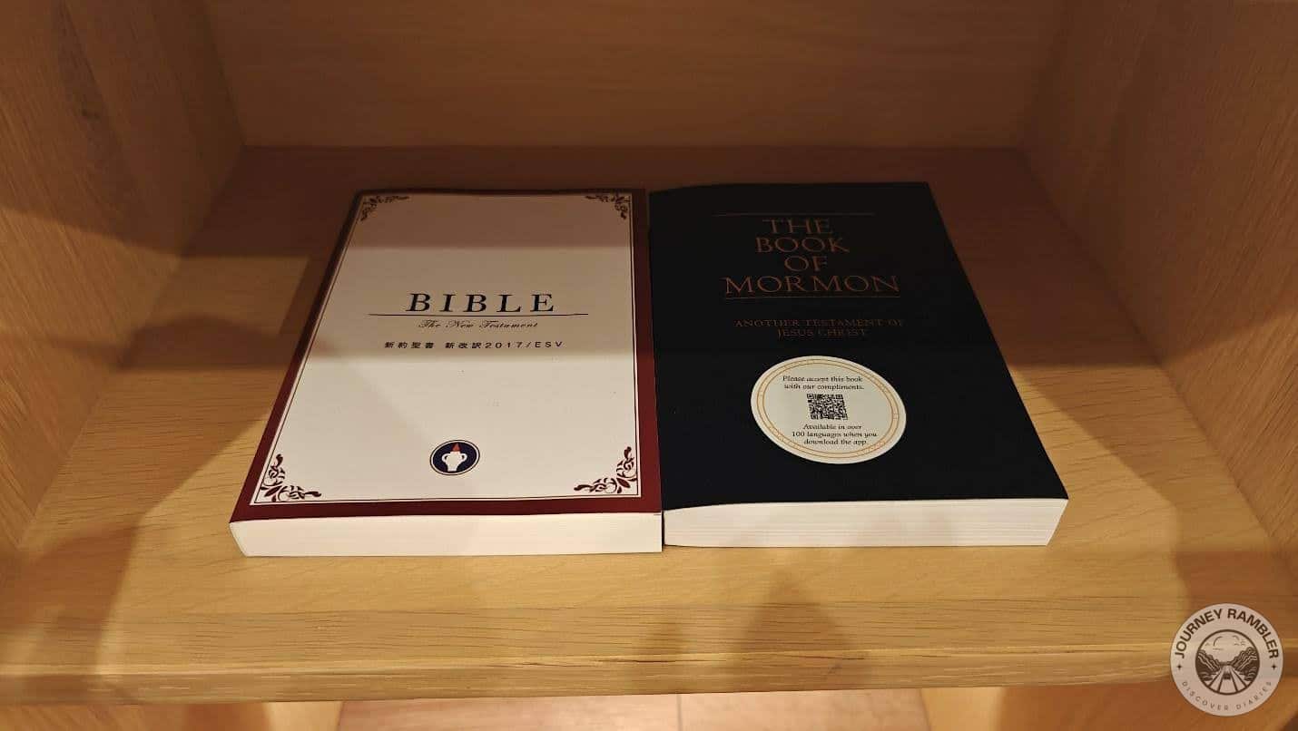 A Bible and The Book of Mormon