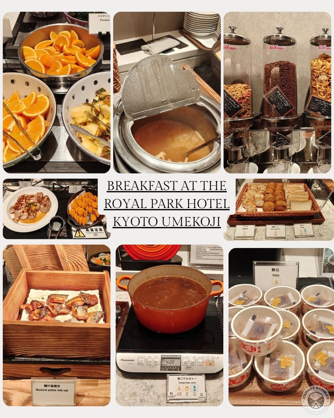 Breakfast at The Royal Park Hotel Kyoto Umekoji