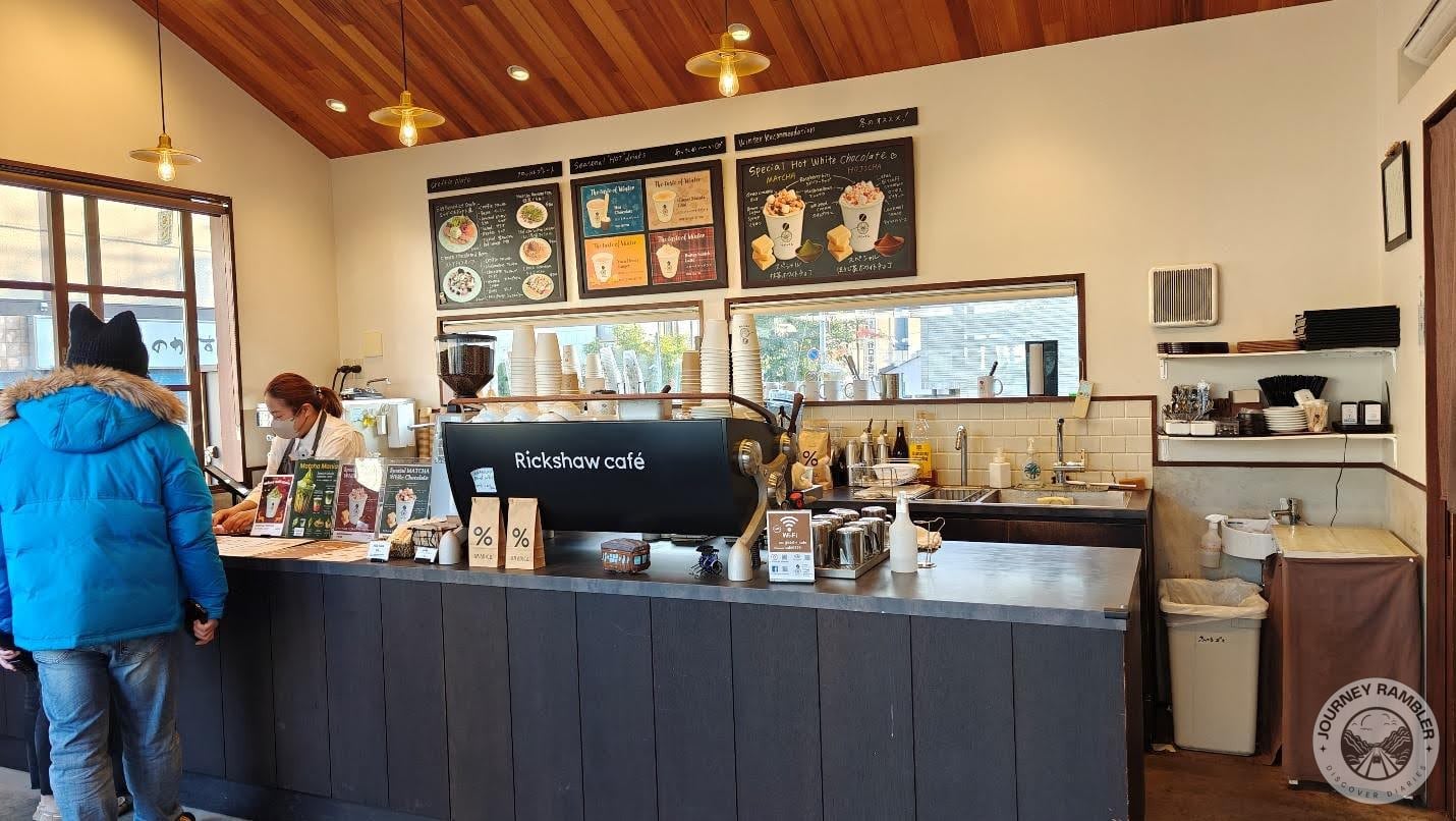 I went to the counter and looked at the menu