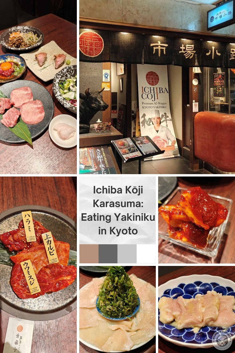 Ichiba Kōji Karasuma: Eating Yakiniku in Kyoto
