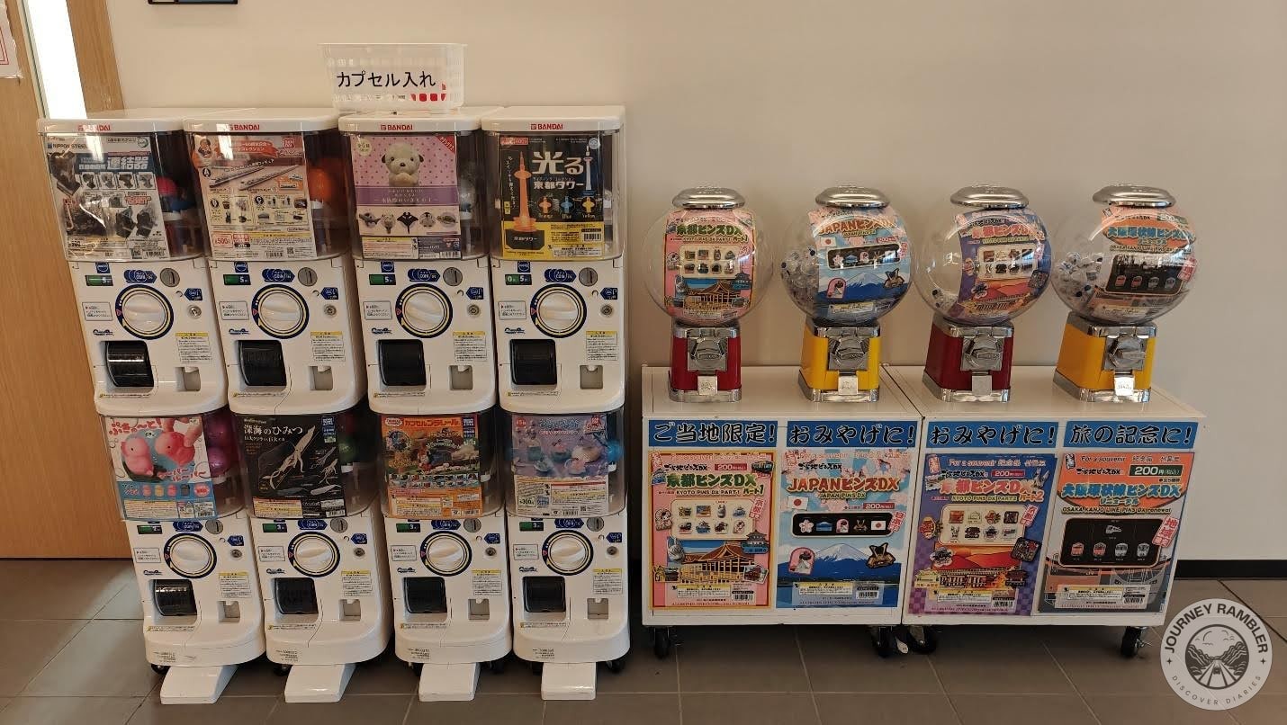 Japanese toy vending machines