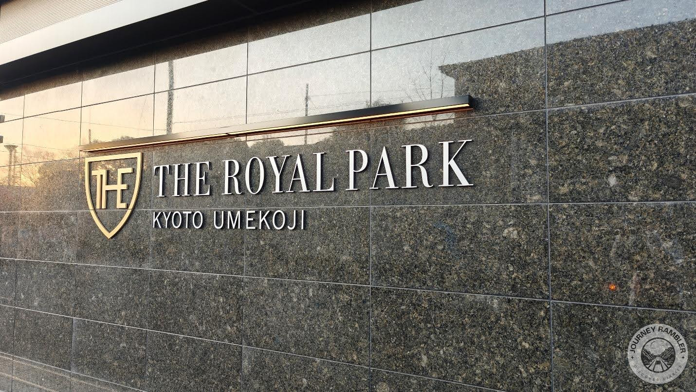 The entrance looked quite grand