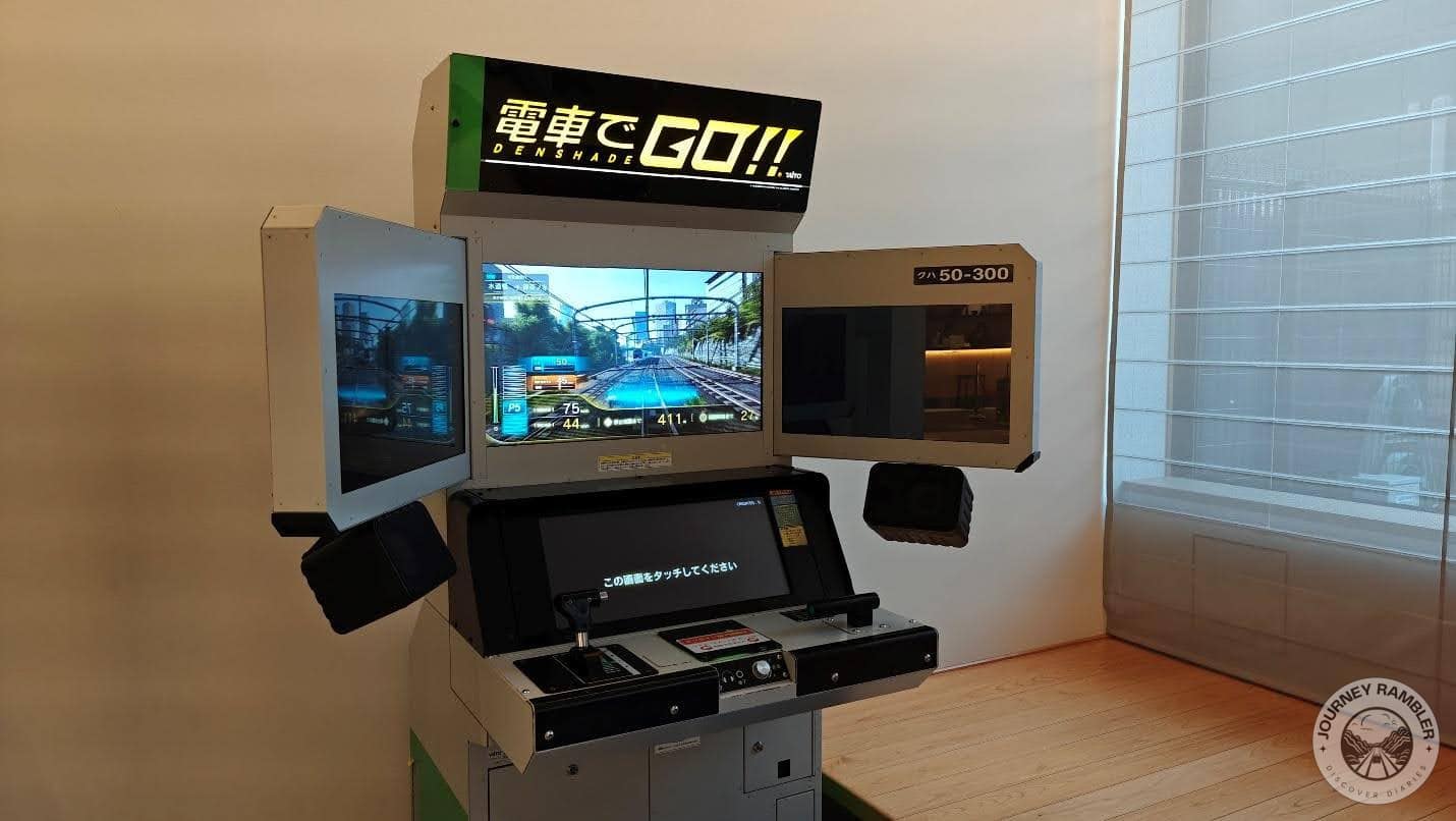 The screens were huge