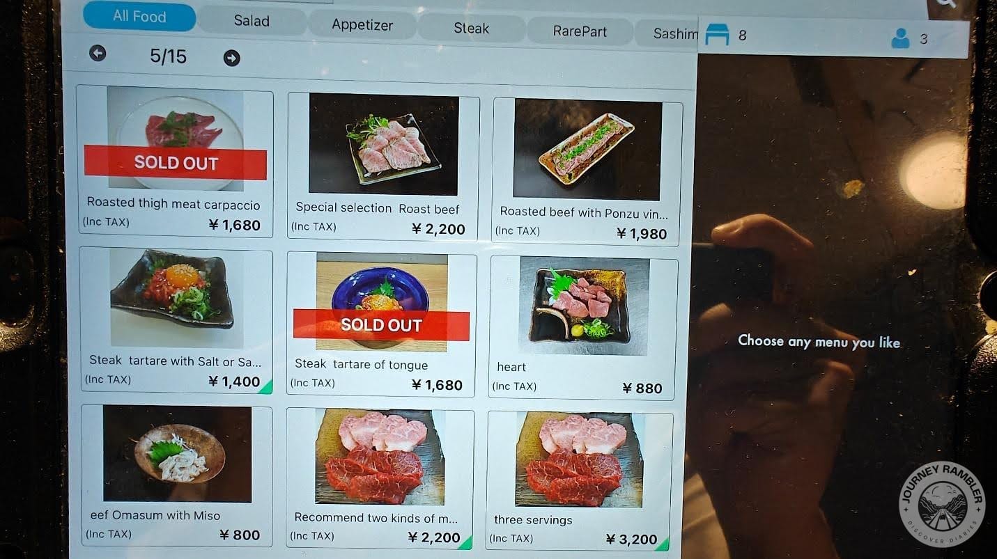 You could choose two or three servings