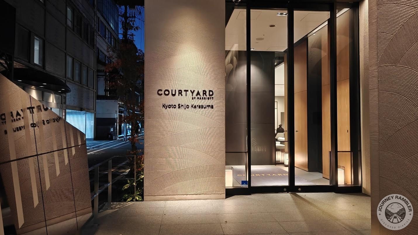 at Courtyard by Marriott Kyoto Shijo Karasuma Hotel
