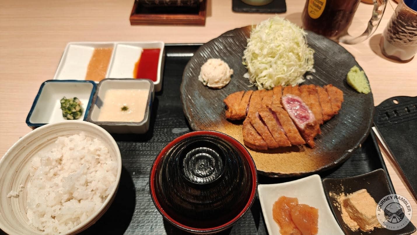 beef cutlet set meal