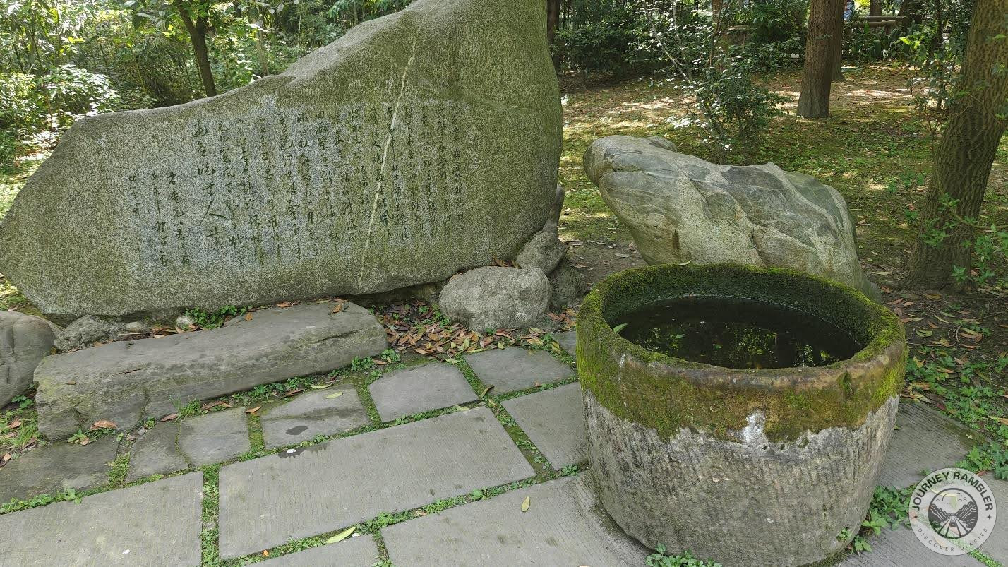 inscription on stone