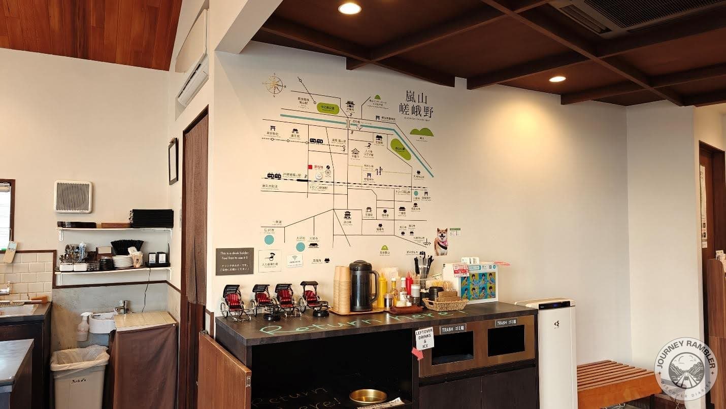 little knick-knacks included a row of miniature rickshaws