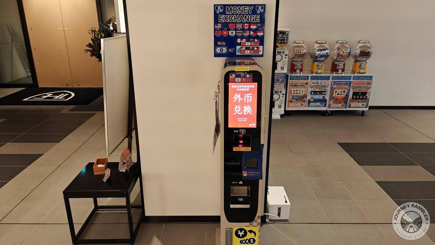 money exchange machine