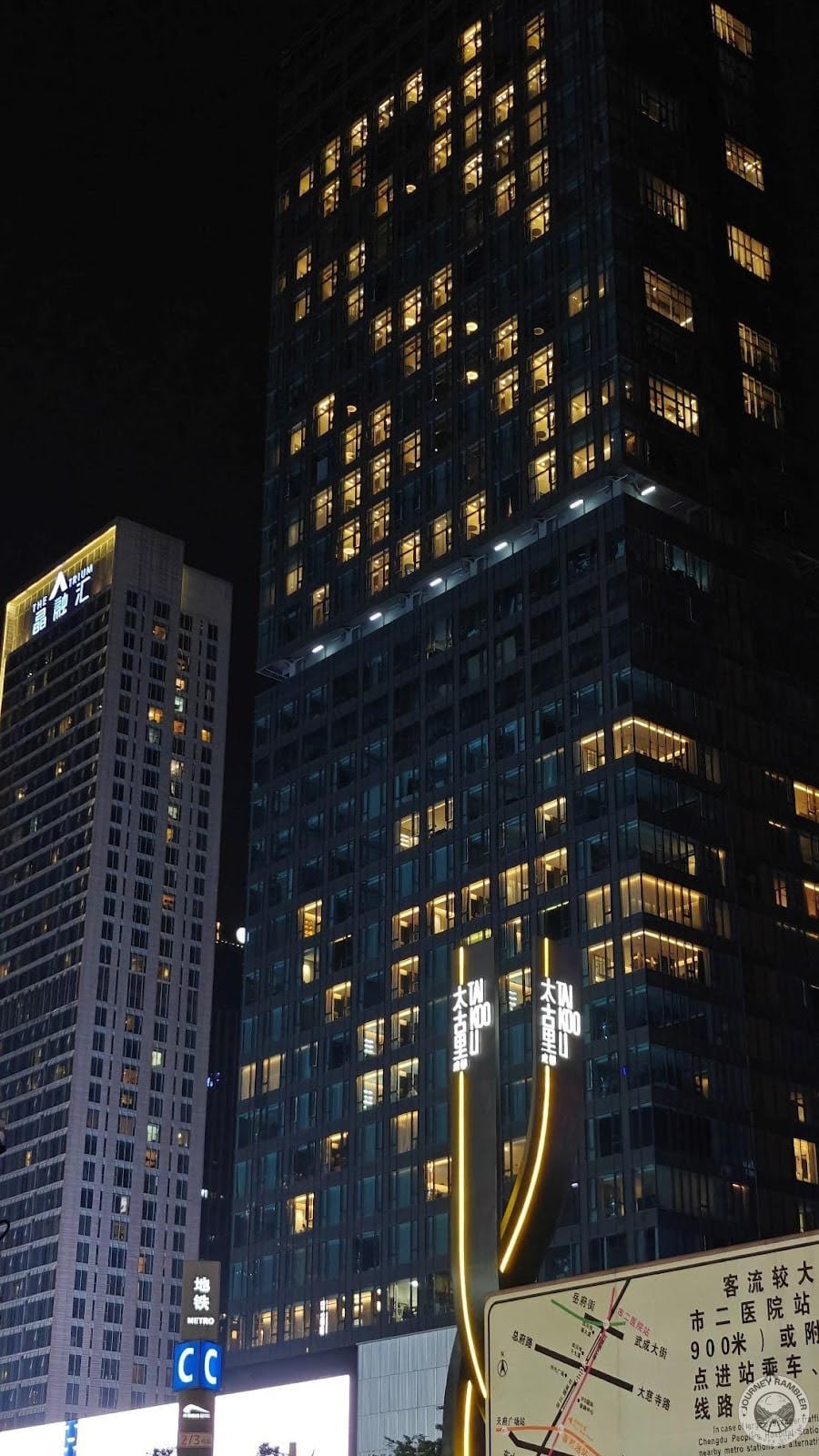 night time views here