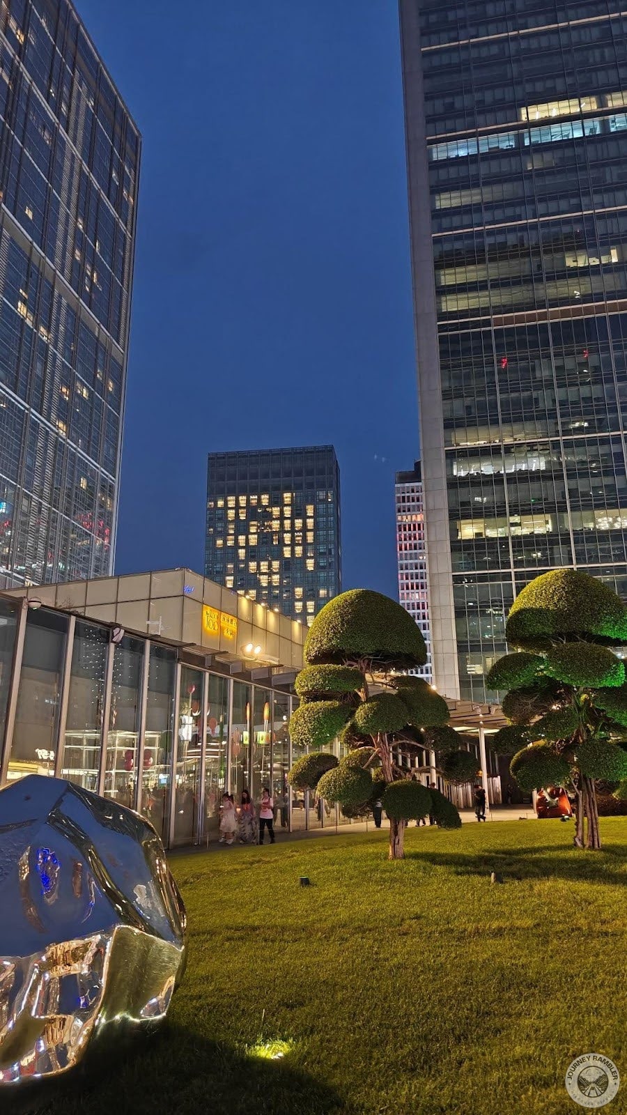 open space here at the rooftop