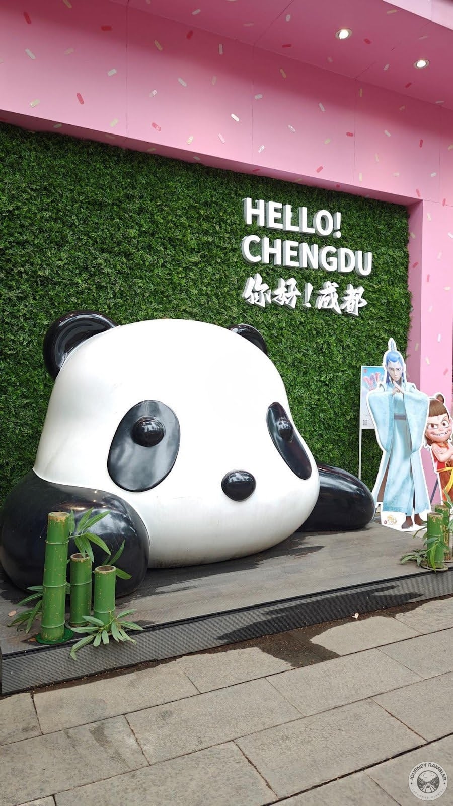 since this is Chengdu expect panda sightings