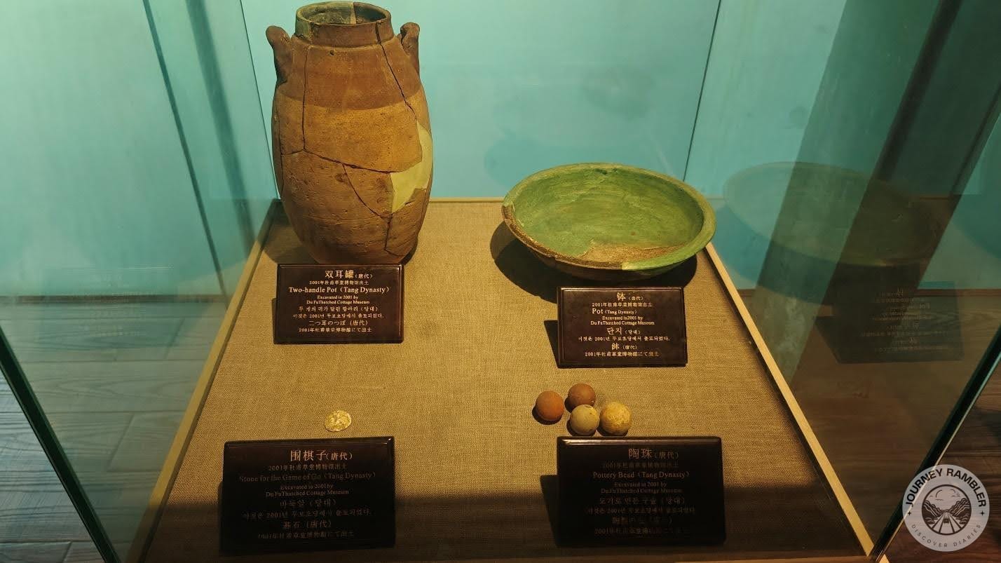 the relics here are from the Tang Dynasty