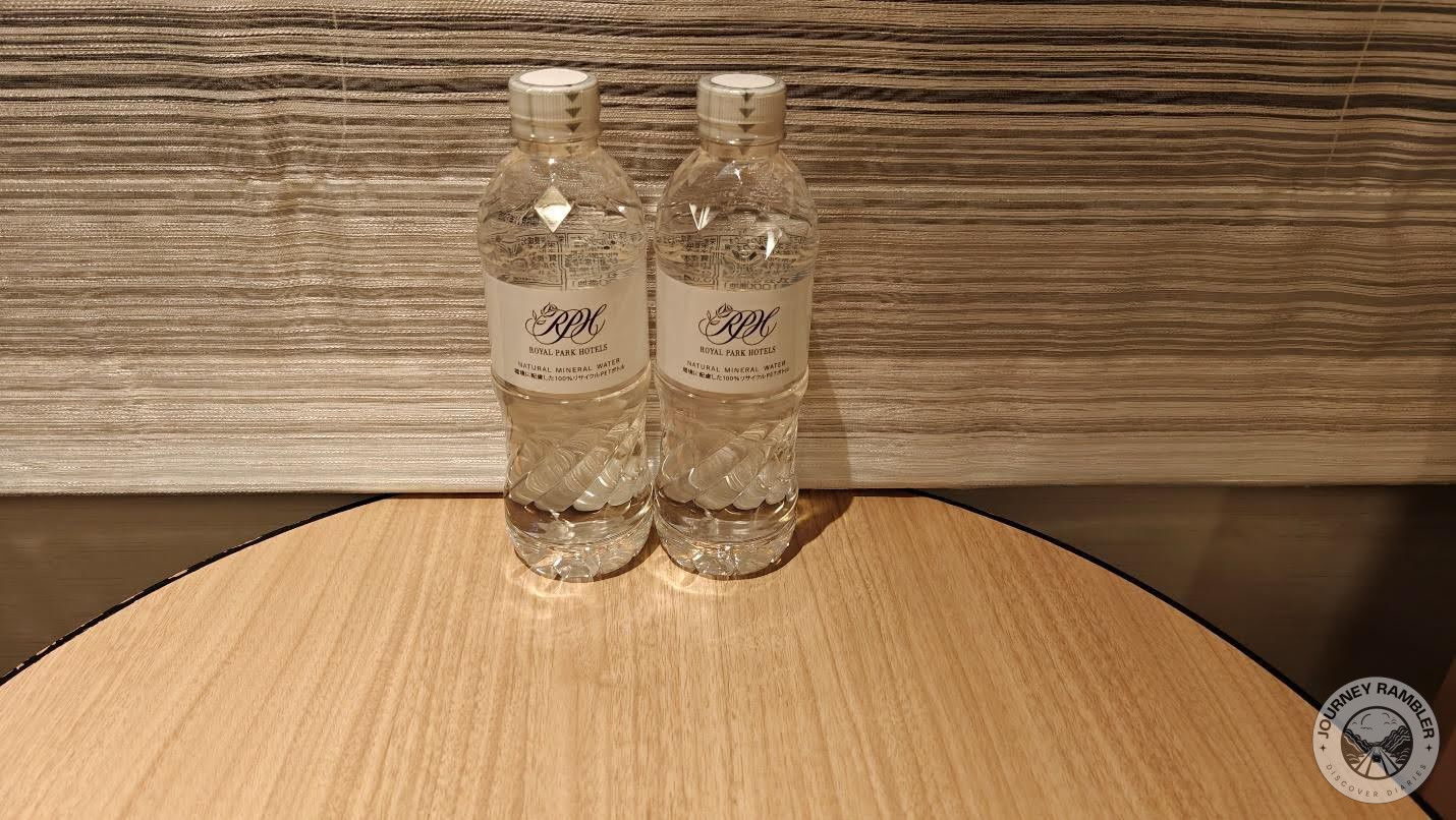 two bottles of water