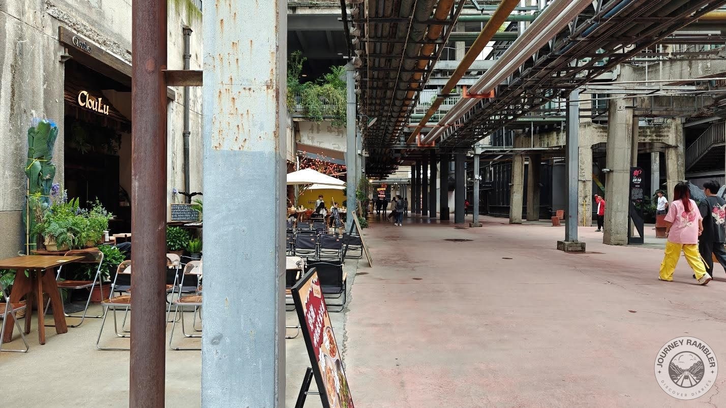 view from Building 26 on Industrial Cross Street