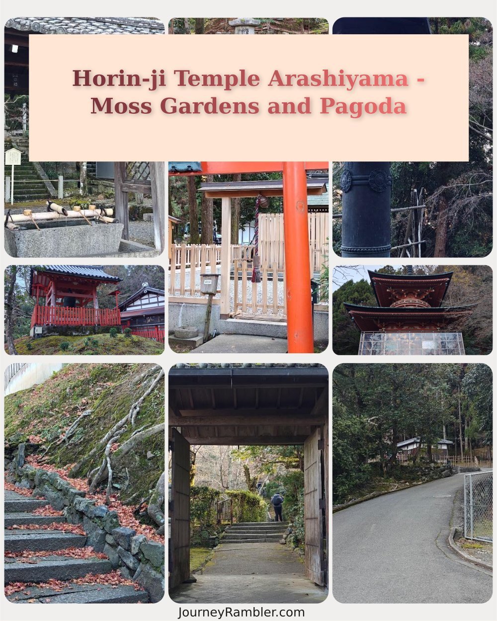 Hōrin-ji Temple Arashiyama Kyoto: Old Moss Stones, Quiet Halls and a Pagoda