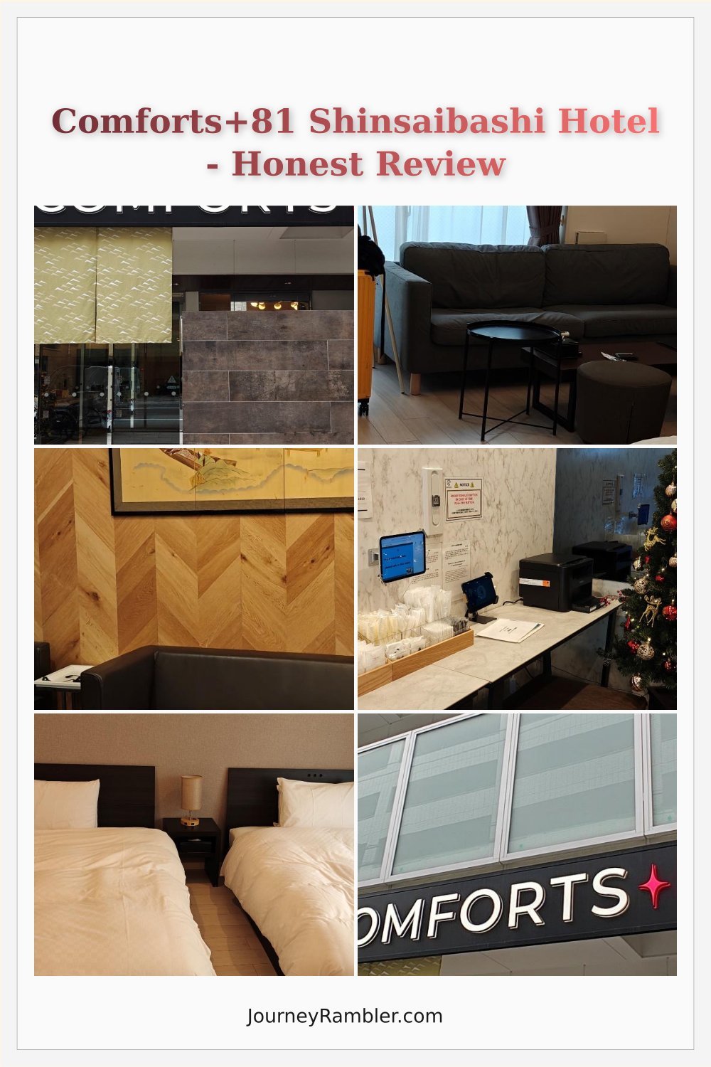 I Stayed at Comforts+81 Shinsaibashi Apartment Hotel! My Review