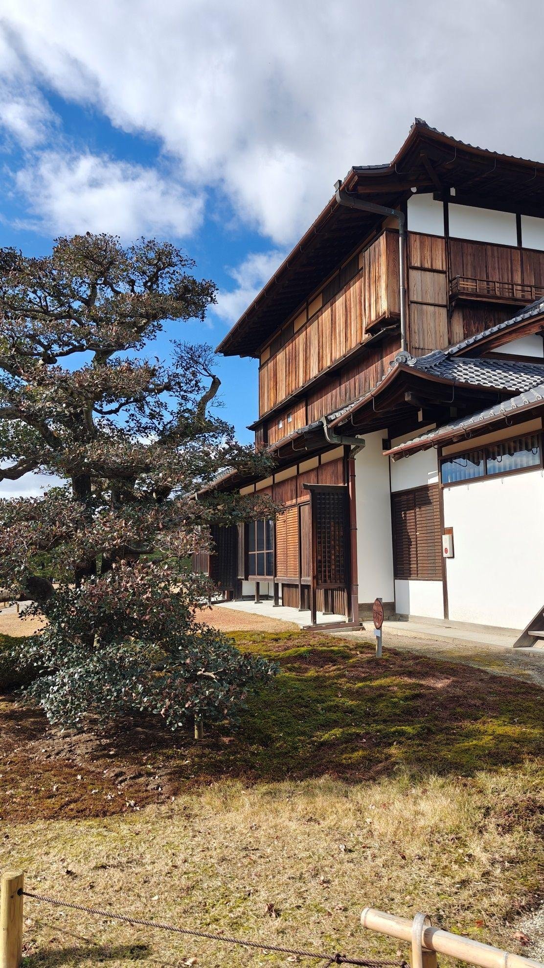 Traditional Japanese wooden house