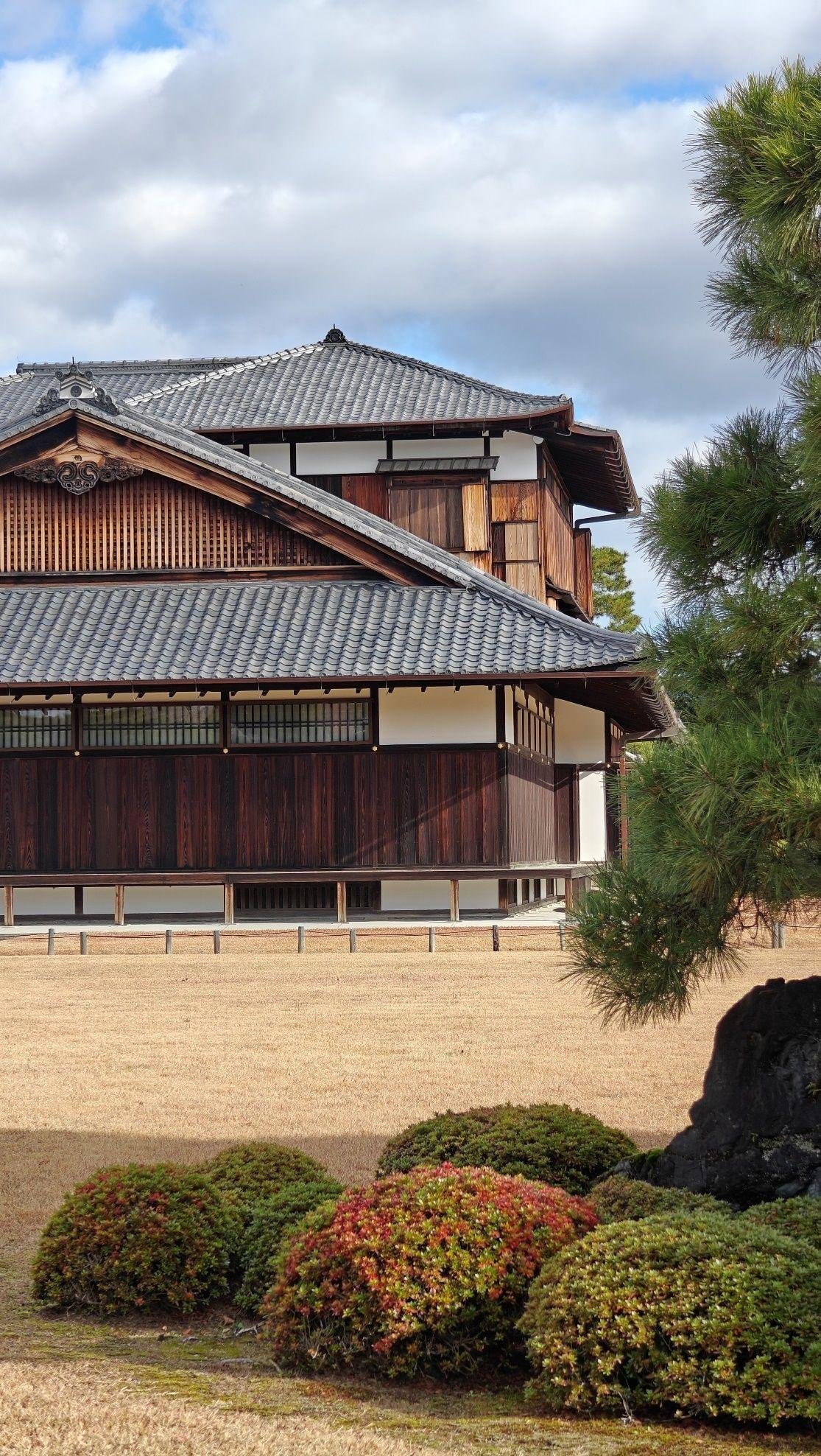 Traditional wooden Japanese building