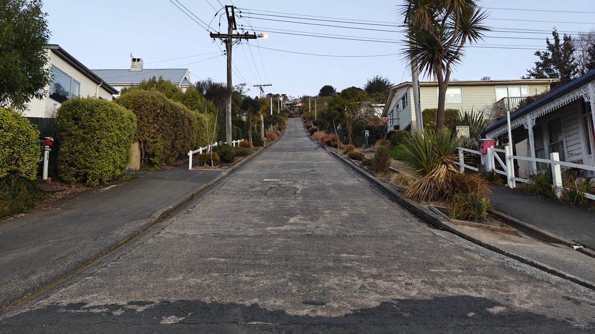 Baldwin Street steep climb