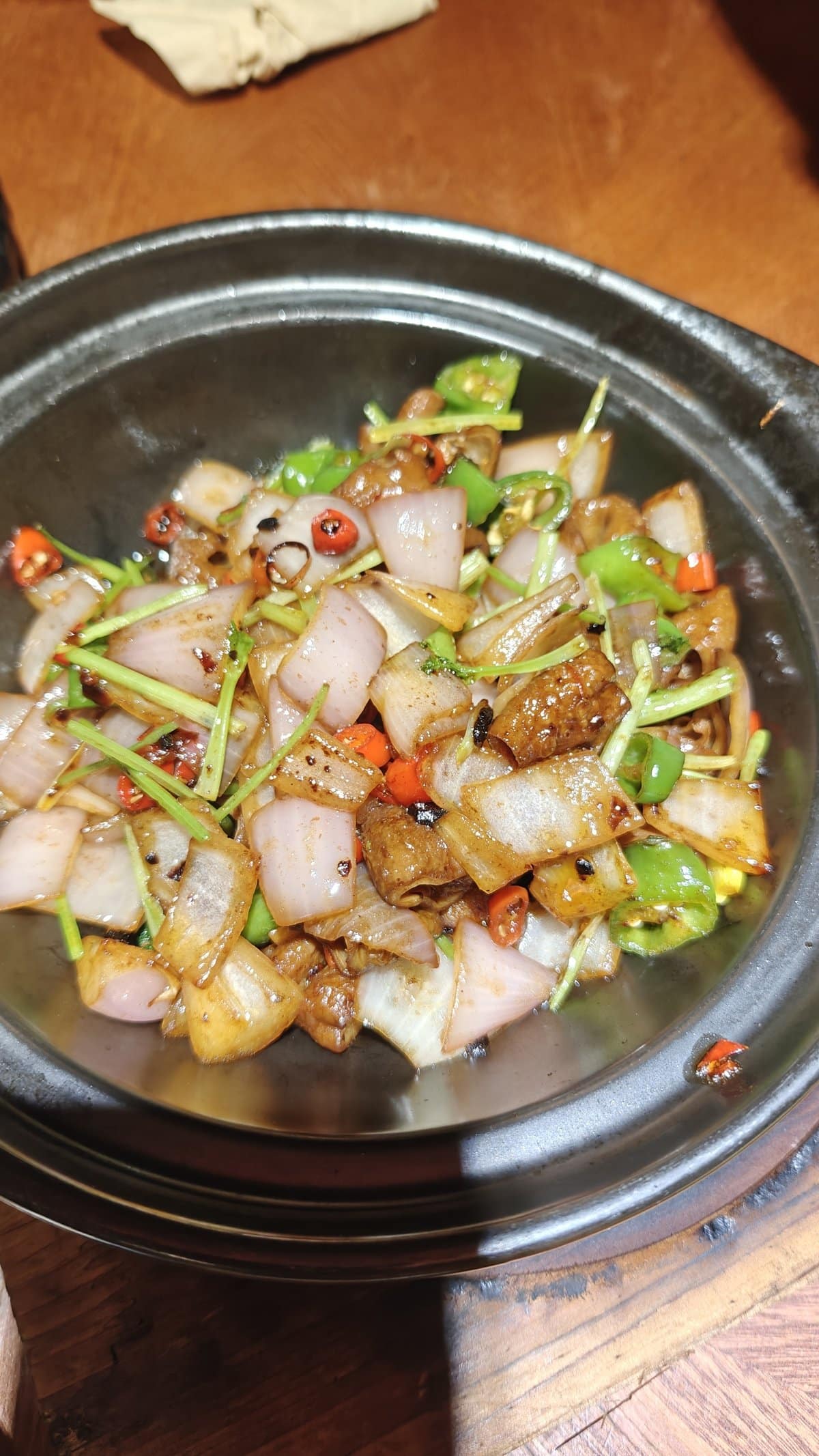 Claypot pork belly