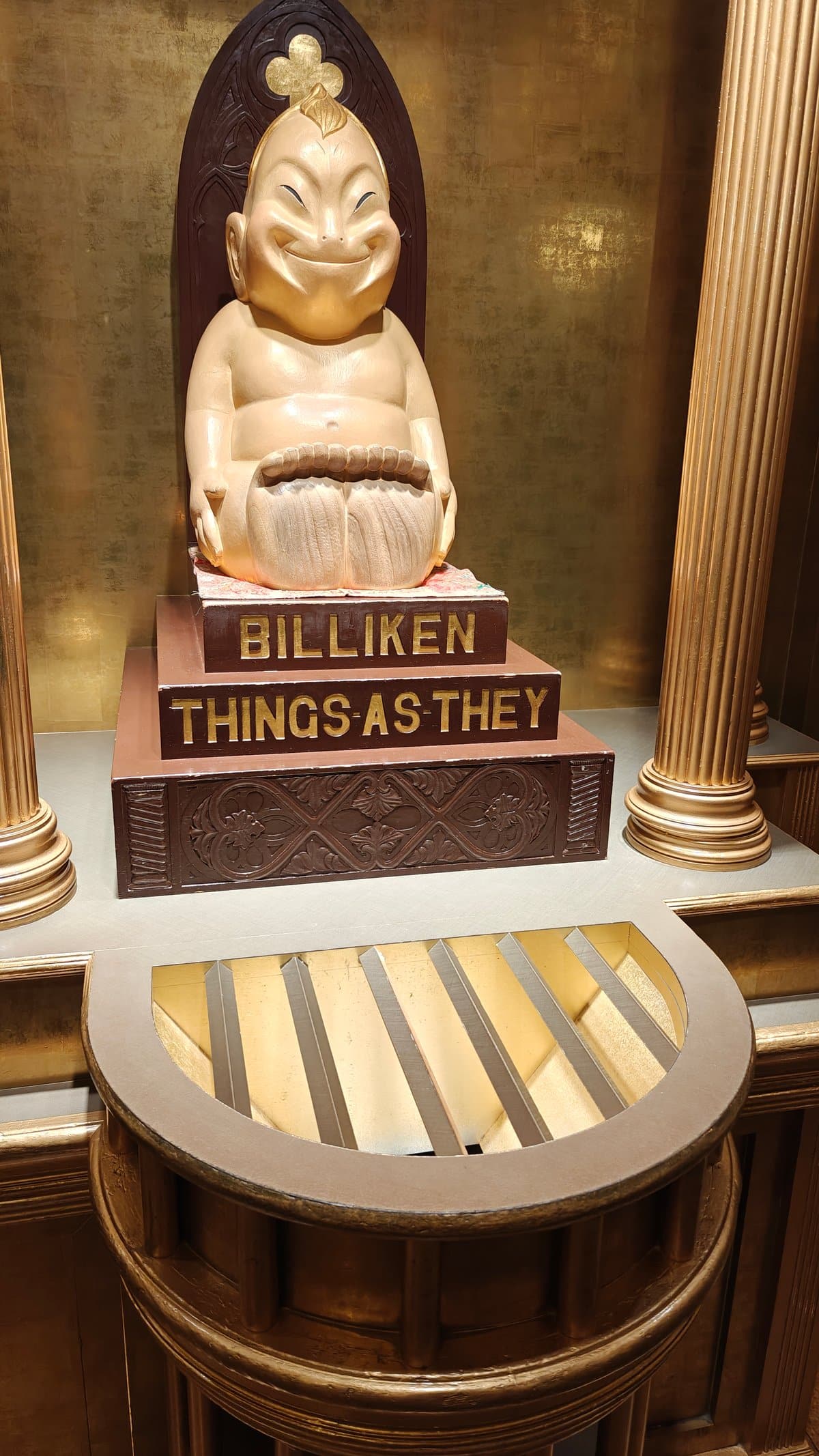 Famous Billiken statue shrine