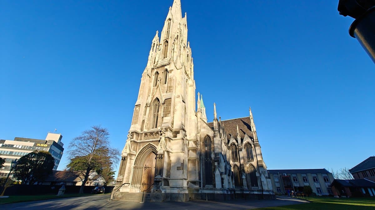First Church of Otago spire