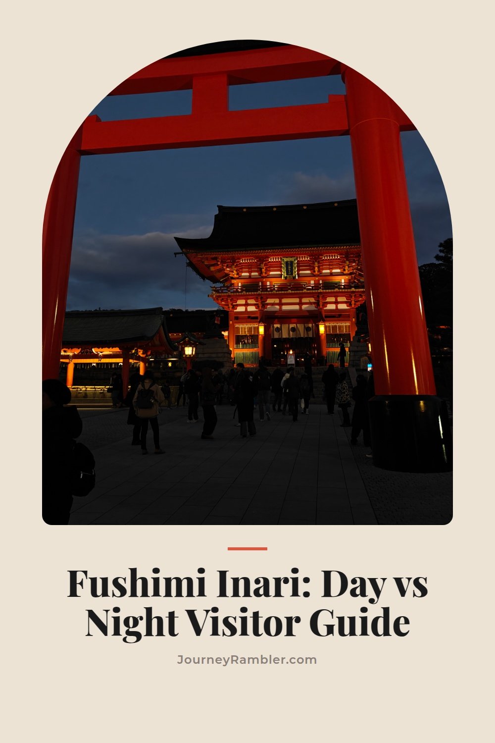 Fushimi Inari Day vs Night: I Walked the Torii Gates at Both and Here's Which I'd Pick