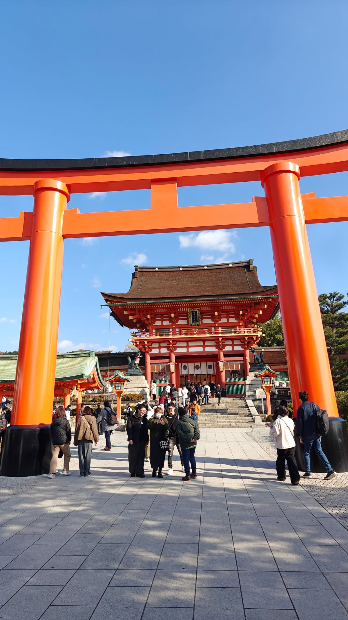 Great torii and Romon gate day