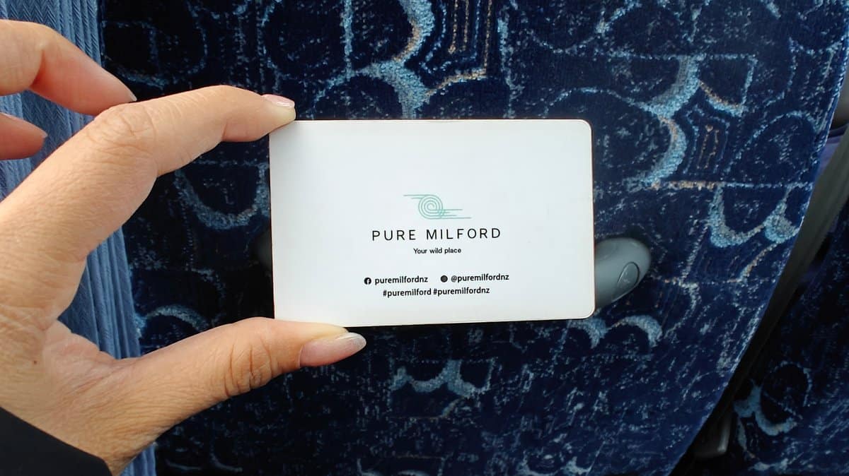 Hand holding a 'PURE MILFORD - Your wild