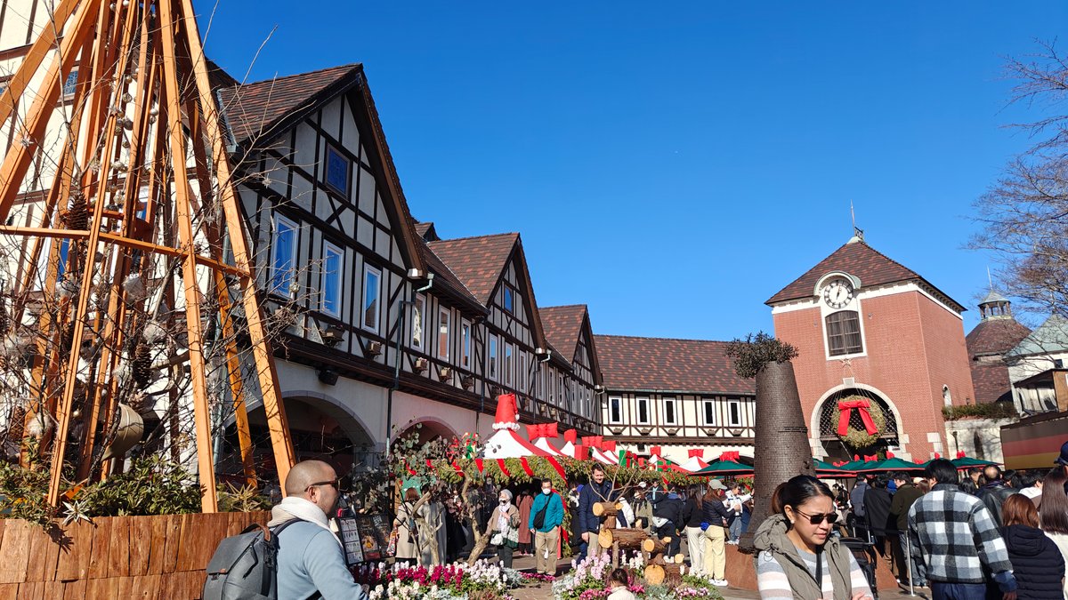 Herb Gardens Christmas market stalls