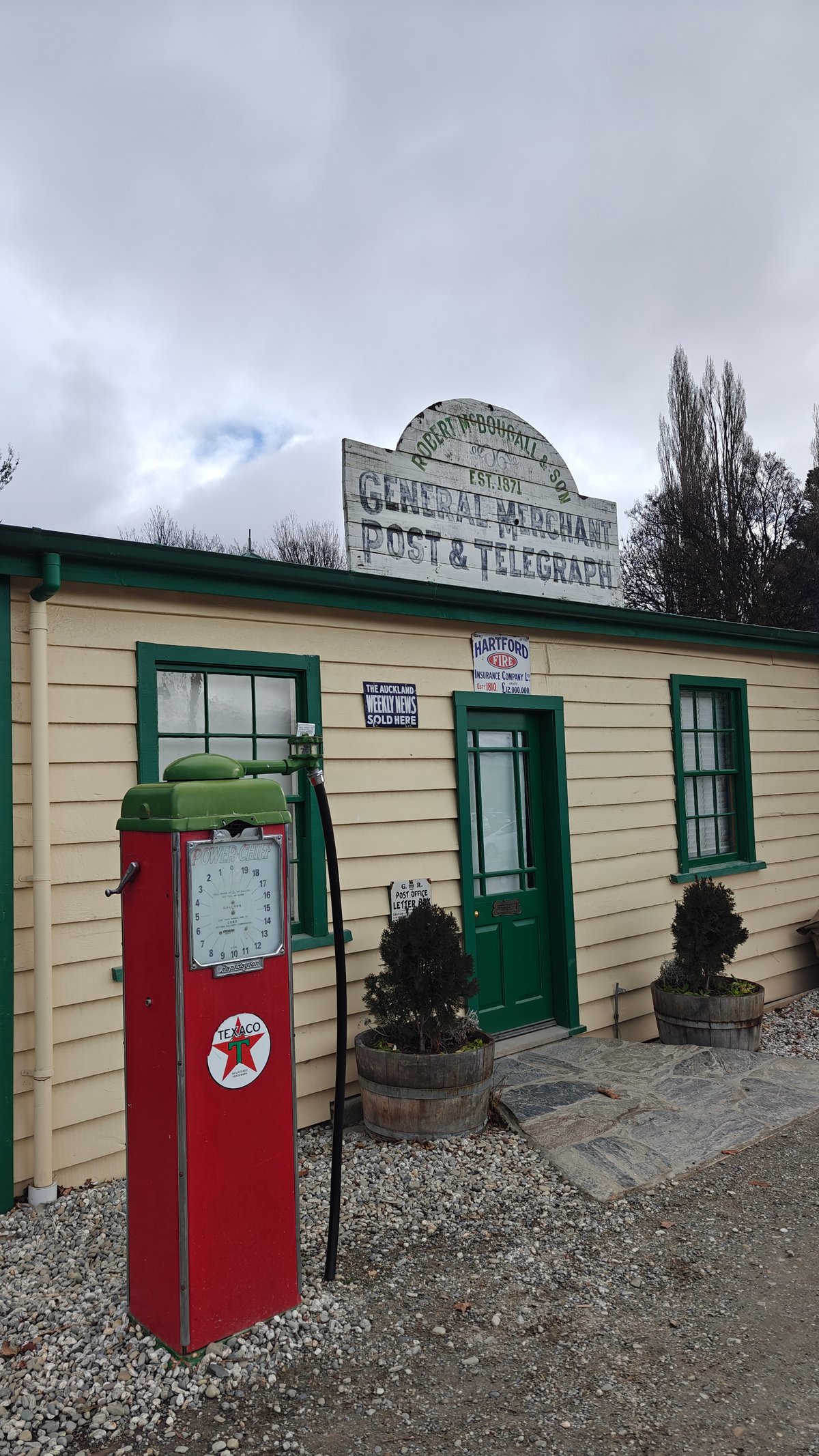 Historic Cardrona Hotel facade