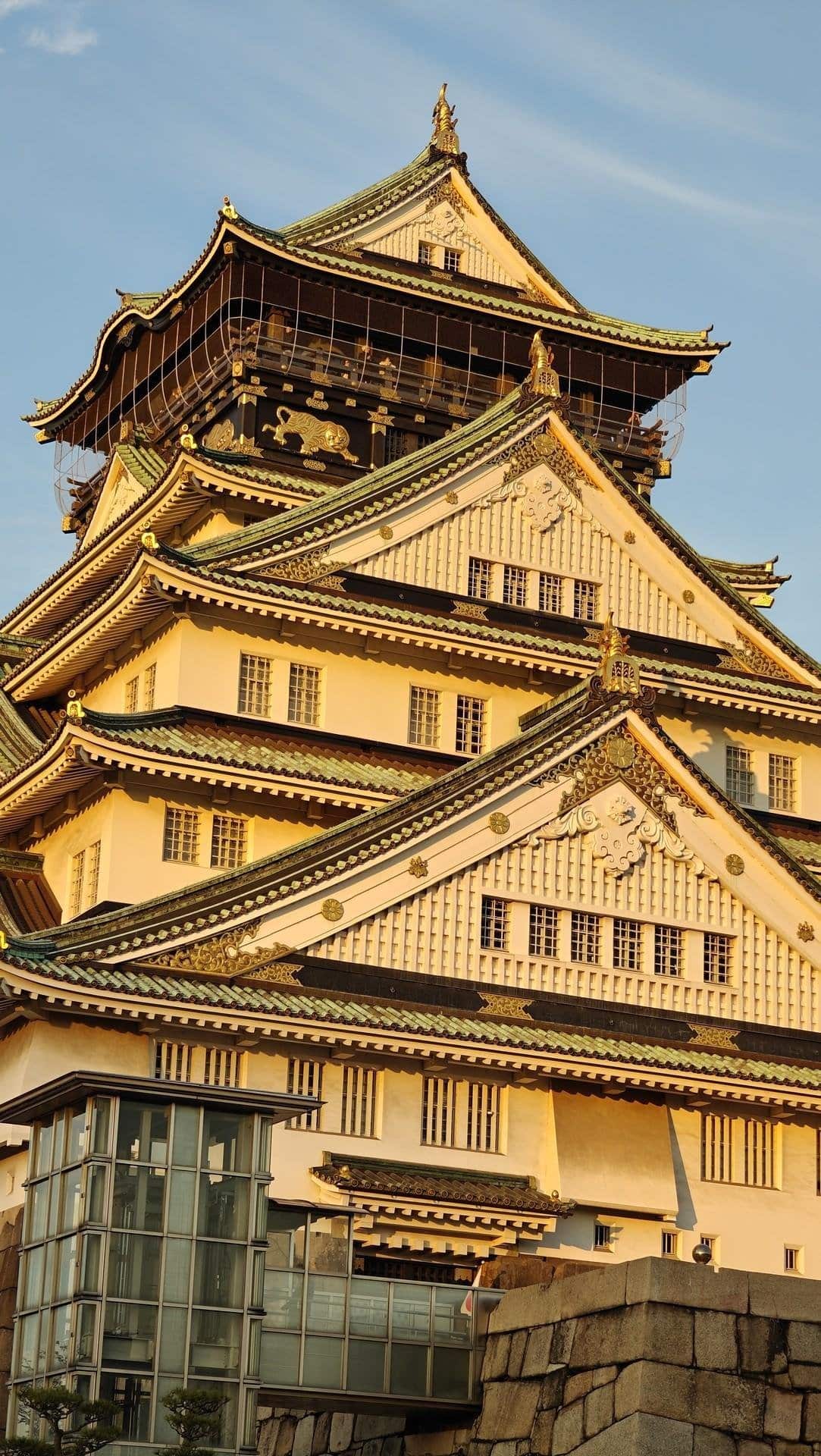 Historic castle with ornate details