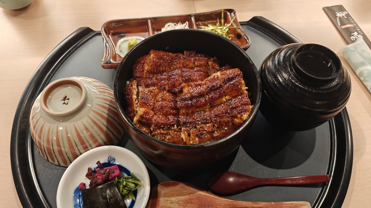 Hitsumabushi with miso and pickles