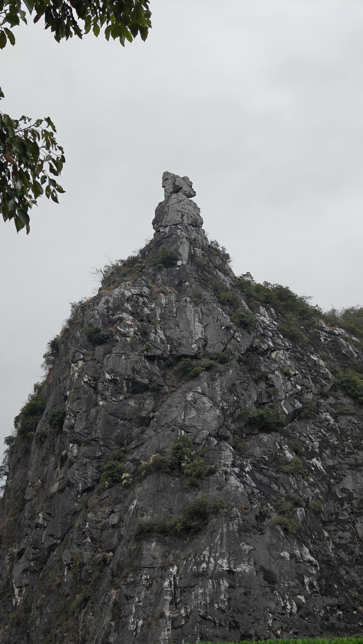 Karst peak rock formation