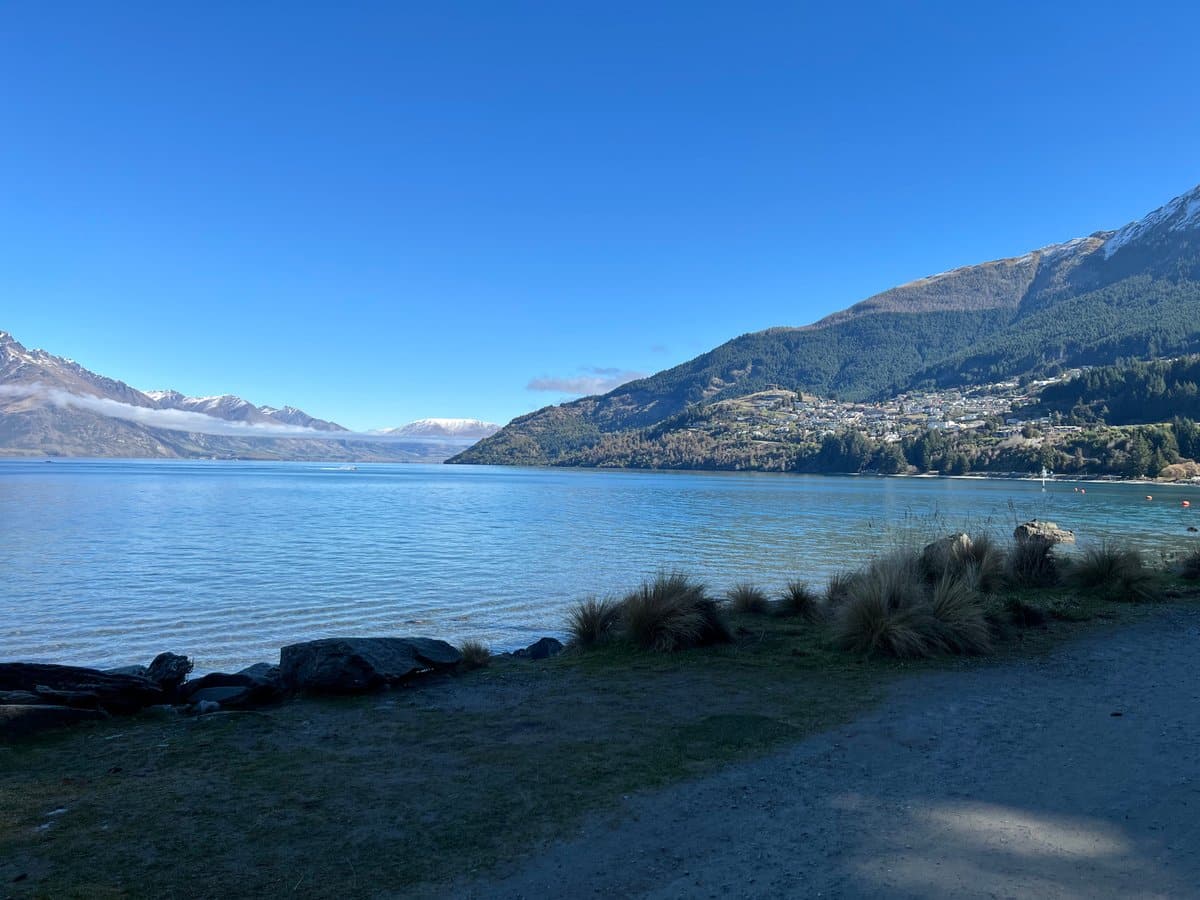 Lake Wakatipu mountain vista