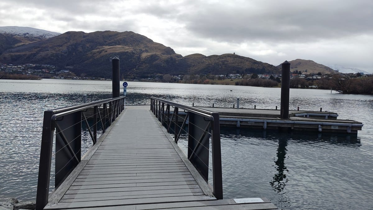 Lake Wakatipu timber jetty
