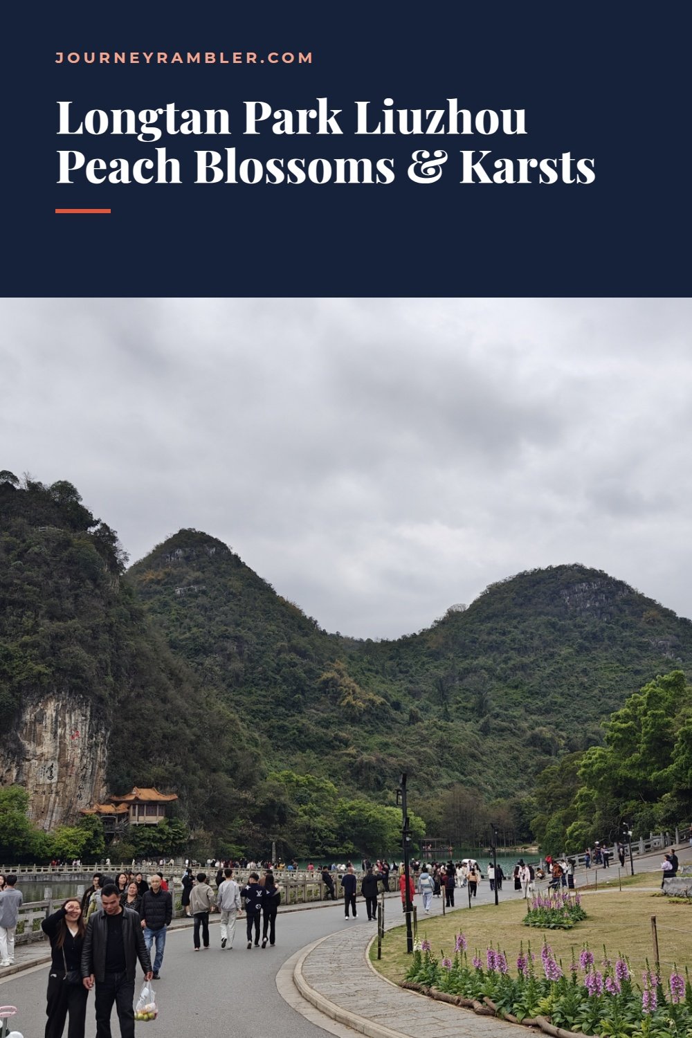 Longtan Park in Liuzhou Where I Saw Peach Blossoms and Karst Mountains