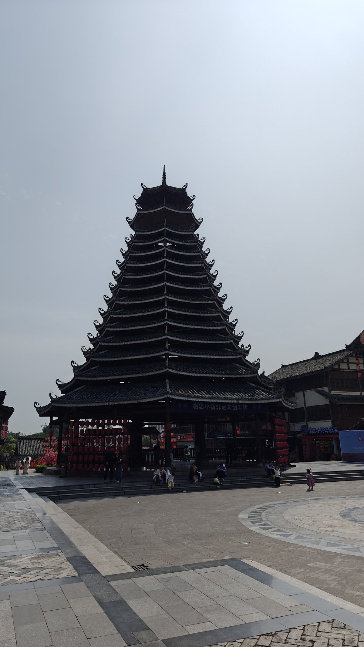 Massive Dong-style drum tower