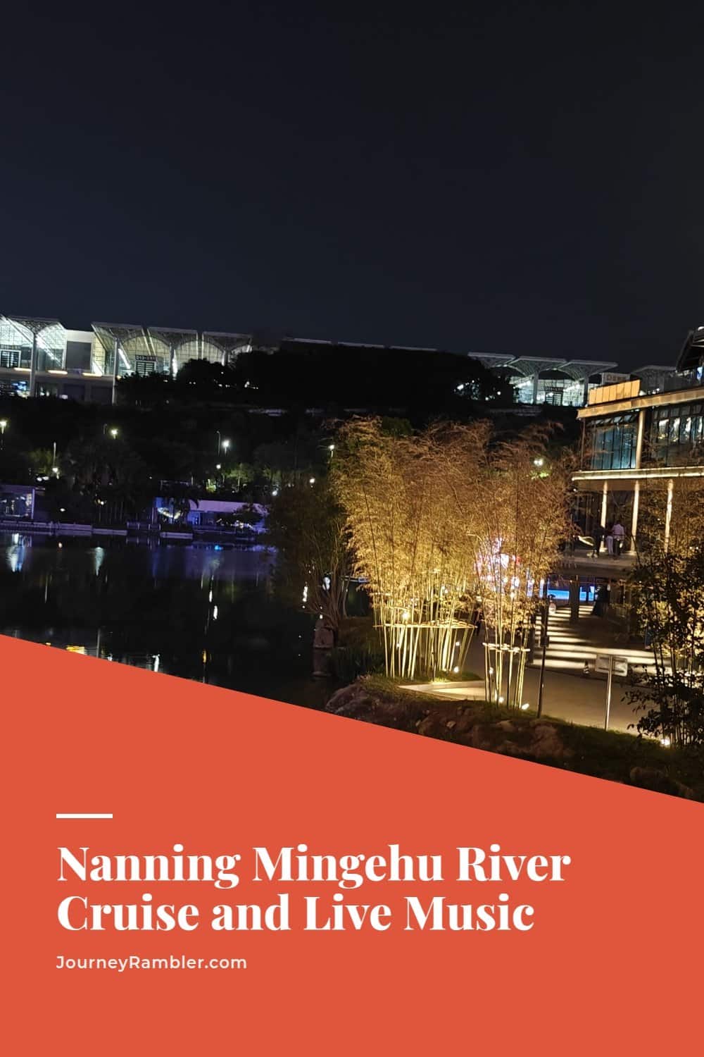 Mingehu in Nanning with Live Music on a Floating Stage