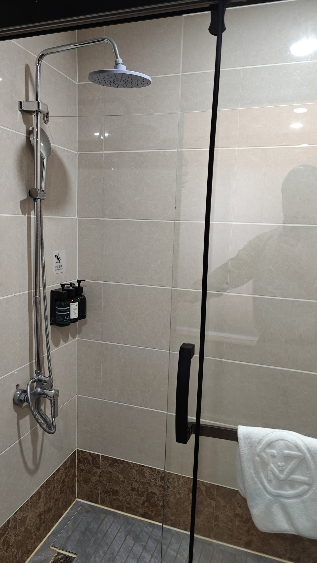 Minimalist toilet area